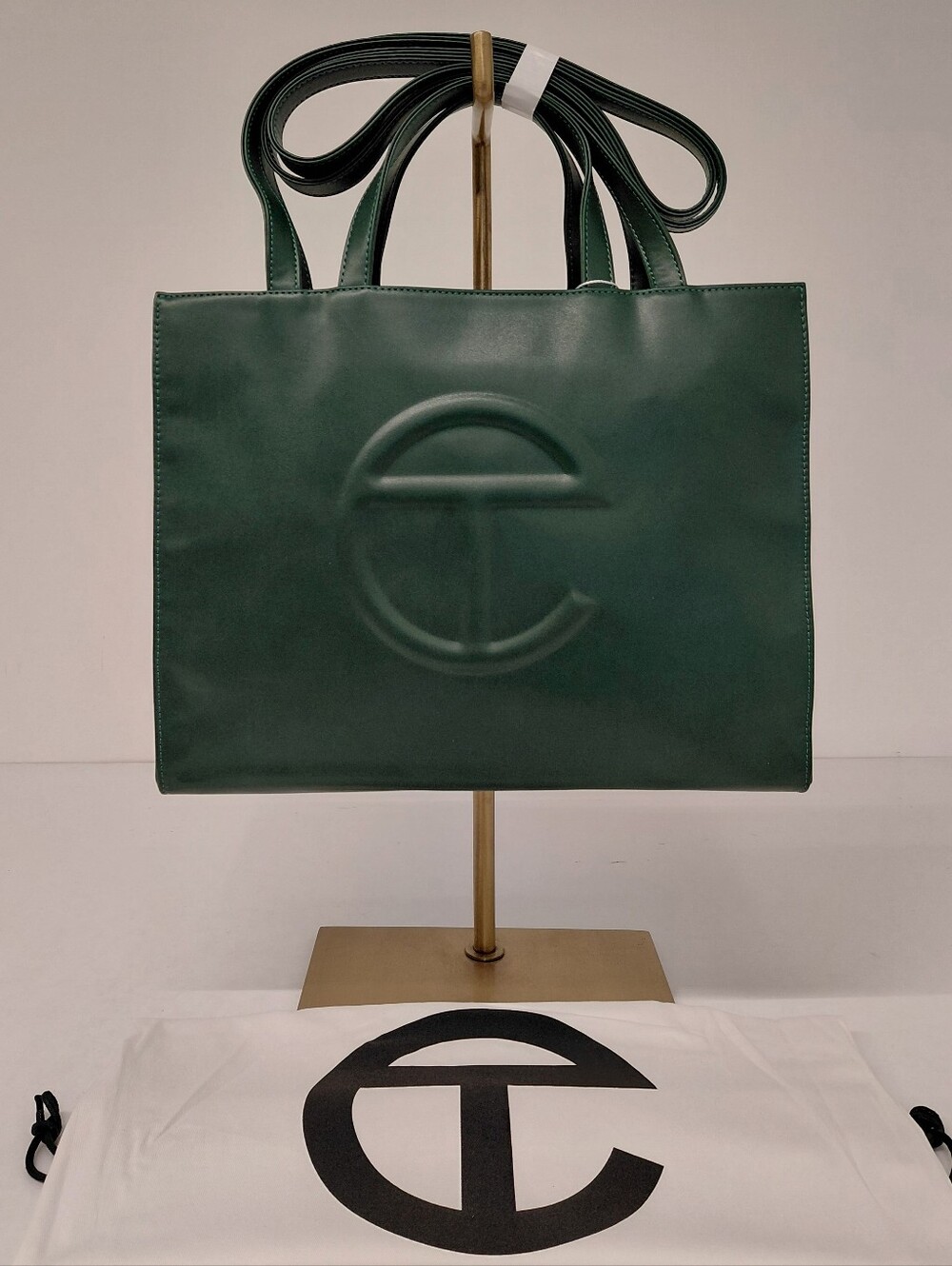 Telfar Unisex Medium Shopping Bag - Dark Olive